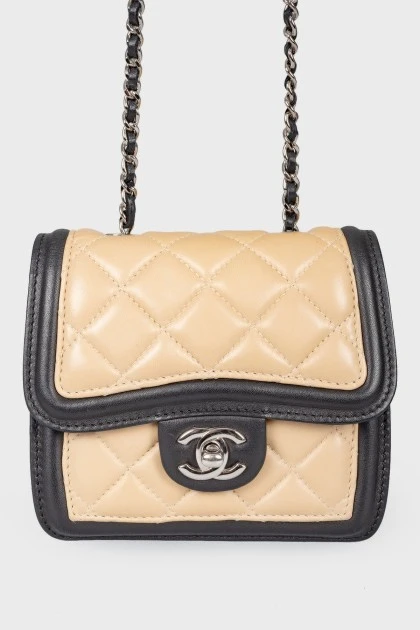 Graphic Mini Flap bag