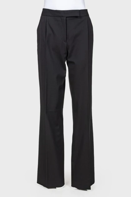 Classic straight cut trousers