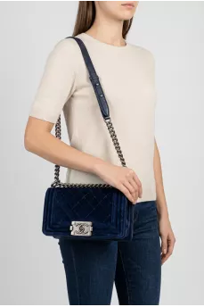 Boy blue crossbody