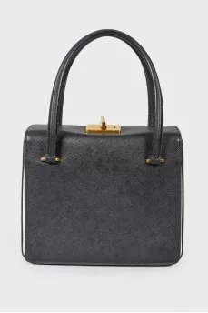Bag with patch pocket in front