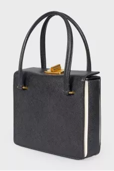 Bag with patch pocket in front