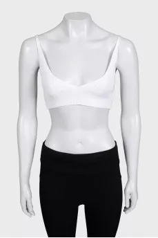 Silk crop top