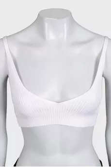 Silk crop top