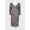 Leopard print dress