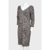 Leopard print dress