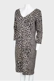 Leopard print dress