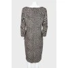 Leopard print dress