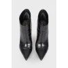 Point toe booties