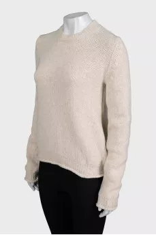 Plain straight-cut jumper