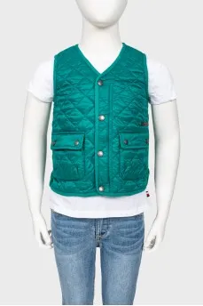 Children's quilted vest