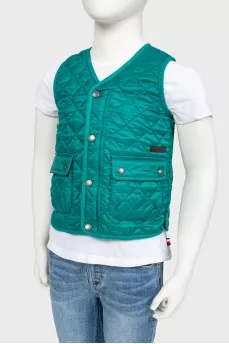Children's quilted vest