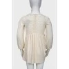 Children's lace dress, with the tag