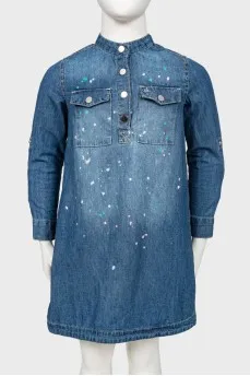 Children's denim dress