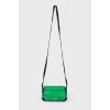 Green spiked bag
