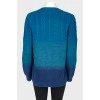 Moher sweater with gradient, with tag