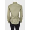 Olive shirt with tag