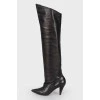 Acove -toe boots
