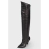 Acove -toe boots
