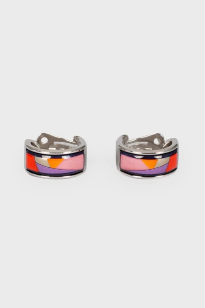 Abstract image earrings