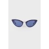 Blue sunglasses