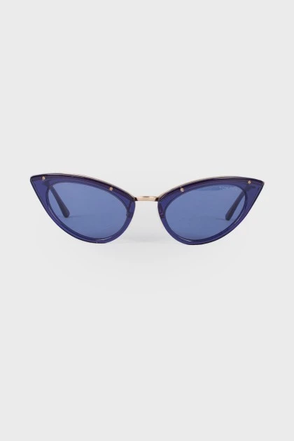 Blue sunglasses