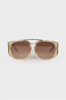 Golden sunglasses