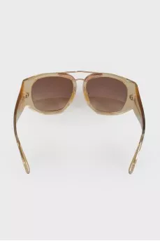 Golden sunglasses