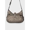 Silver bag with perforation