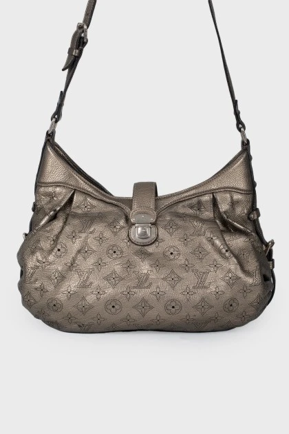 Silver bag with perforation