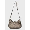 Silver bag with perforation