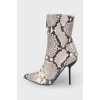 Python print semi boots with Tag