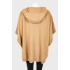 Hooded cape