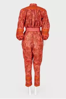 Kombinyson on a belt with a print