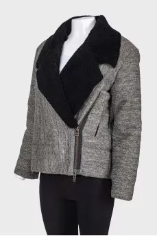 A detachable collar jacket