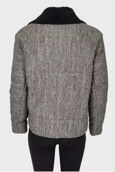 A detachable collar jacket