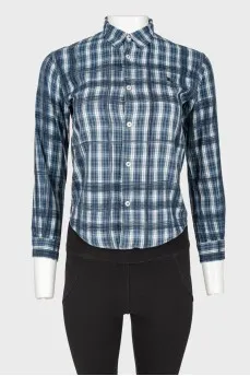Children's plaid shirt