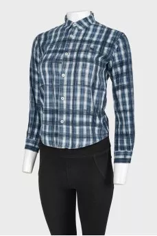 Children's plaid shirt