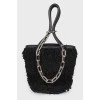 Fringe and chain bag