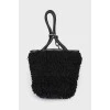Fringe and chain bag