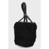 Fringe and chain bag