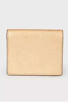 A golden wallet