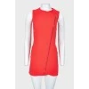 Bright pink zippered dress