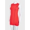 Bright pink zippered dress