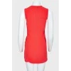 Bright pink zippered dress