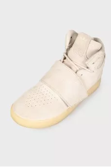 Children's suede sneakers