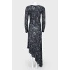 Asymmetrical long dress