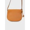 Brown leather bag
