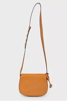 Brown leather bag