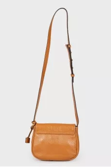 Brown leather bag