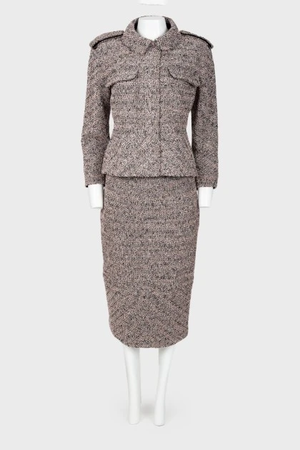 Tweed suit